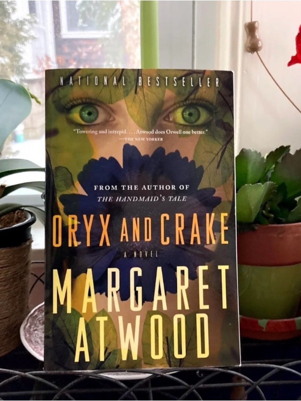 BOOK of the MONTH ~ Oryx and Crake by Margaret Atwood Paperback